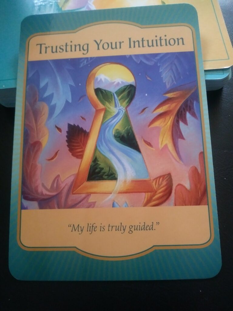 A Message from the Universe - Trusting Your Intuition