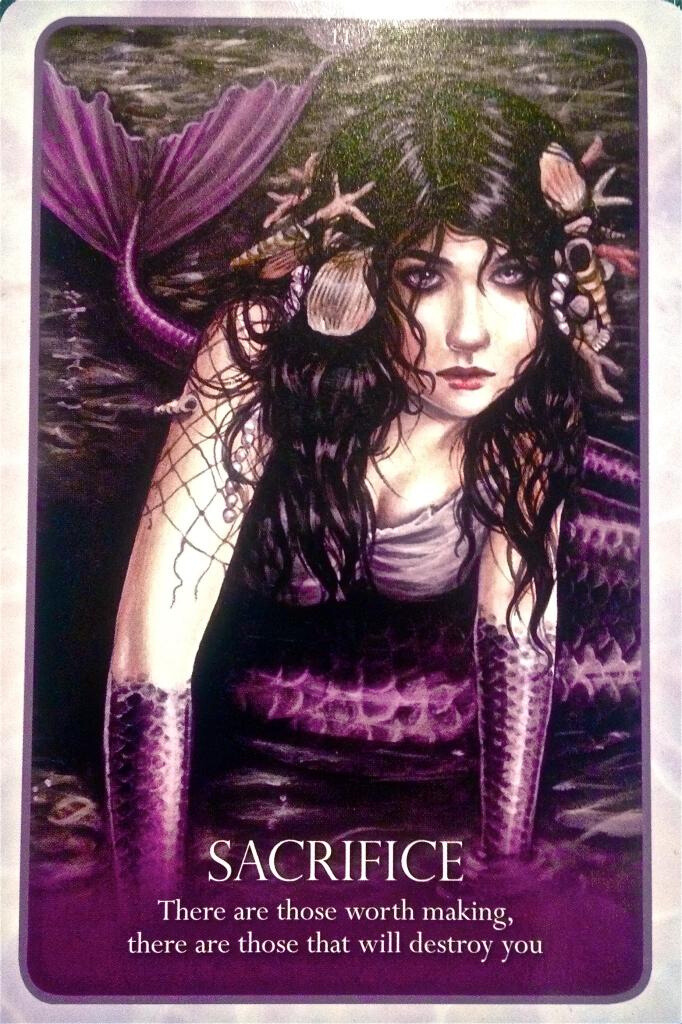 A Message from the Universe - Sacrifice (reversed)