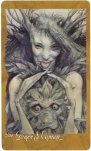 A Message from the Universe - The Green Woman (reversed)