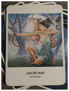 A Message from the Universe - Artemis, Goddess Oracle Card