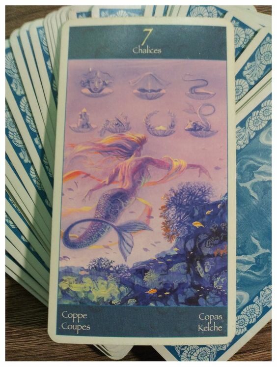 A Message from the Universe - 7 of Cups (reversed)