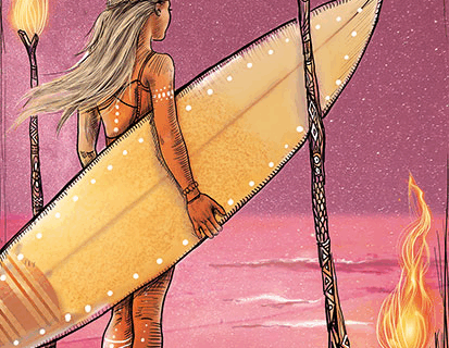 A Message from the Universe - 3 of Wands