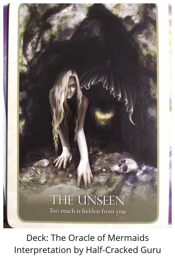 A Message from the Universe ~ Embrace the Unknown, Oracle of the Mermaids card