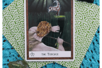 The Tracker, Celtic Wisdom Oracle Card