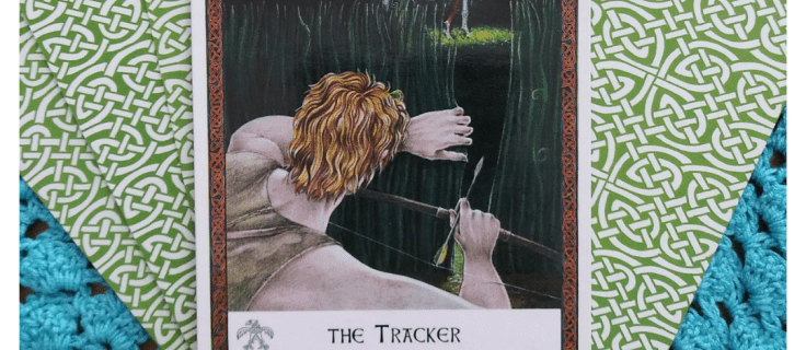 The Tracker, Celtic Wisdom Oracle Card