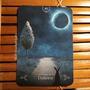 Darkness, Queen of the Moon Oracle Card