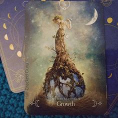 Growth - A Message for Collective, Queen of the Moon Oracle Card