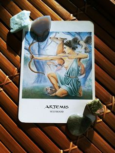 Artemis ~ Quick Draw Daily Oracle Card, Goddess Oracle