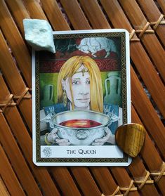 The Queen ~ Quick Draw Daily Oracle Card, Celtic Wisdom Oracle