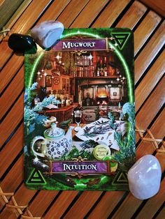 Quick Draw Daily Oracle Card ~ Intuition, Witches Kitchen Oracle Card