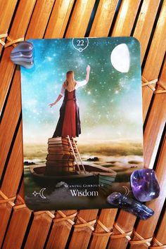 Quick Draw Daily Oracle Card ~ Slow Down and Pay Attention!, Queen of the Moon Oracle Card