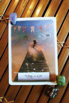 Quick Draw Daily Oracle Card ~ Time to Go!, Wisdom of the Oracle Card