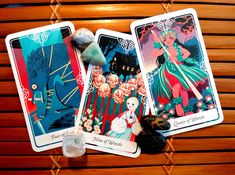 Quick Draw Daily Tarot Cards ~ From Wounded Warrior to Queen of Wands! ~ Tarot of the Divine