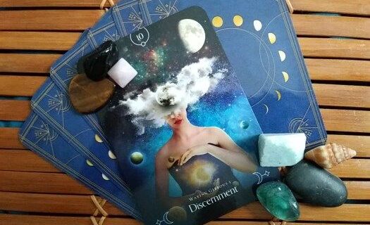 Queen of the Moon Oracle Card, Message from the Universe