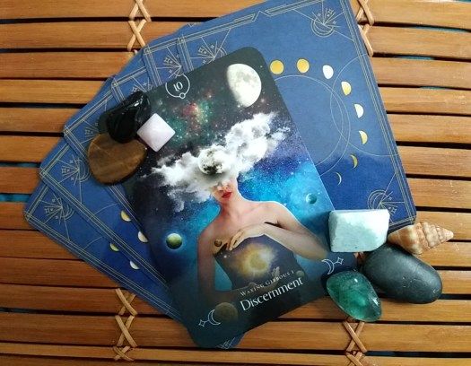 Discernment, Queen of the Moon Oracle Card, Message from the Universe
