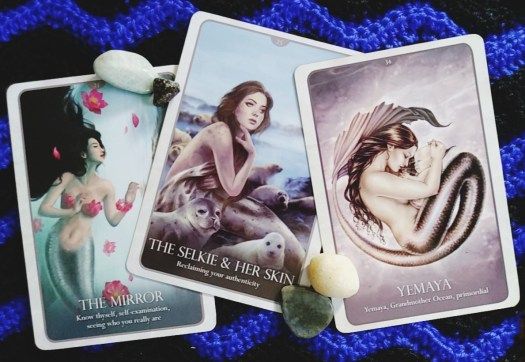 Quick Draw Daily Oracle Cards ~ Remember Who the F*** You Are!, Oracle of the Mermaids