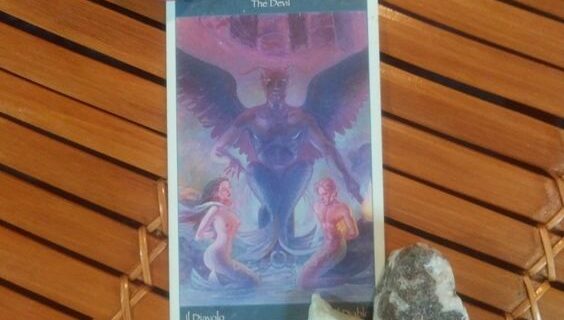 The Devil, Tarot of Mermaids Card A Message from the Universe ~ Break Those Chains!
