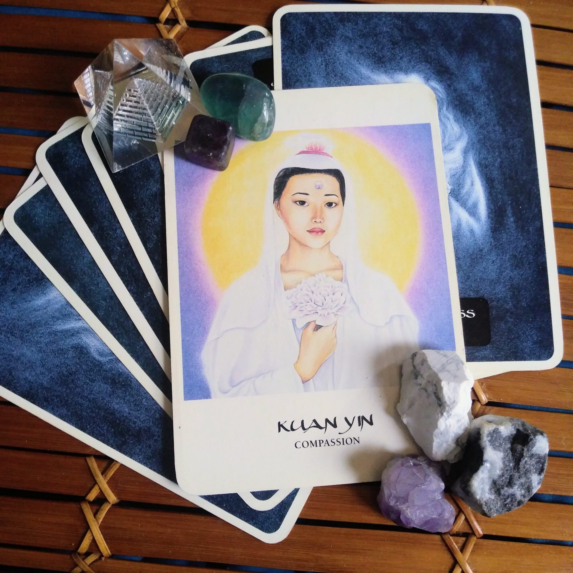 Message from the Universe ~ Compassion for Self and Others, Goddess Oracle Card