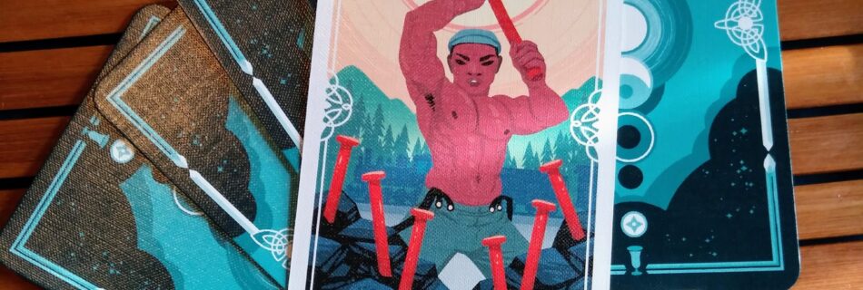 7 of Wands, Tarot of the Divine Card, Message from the Universe