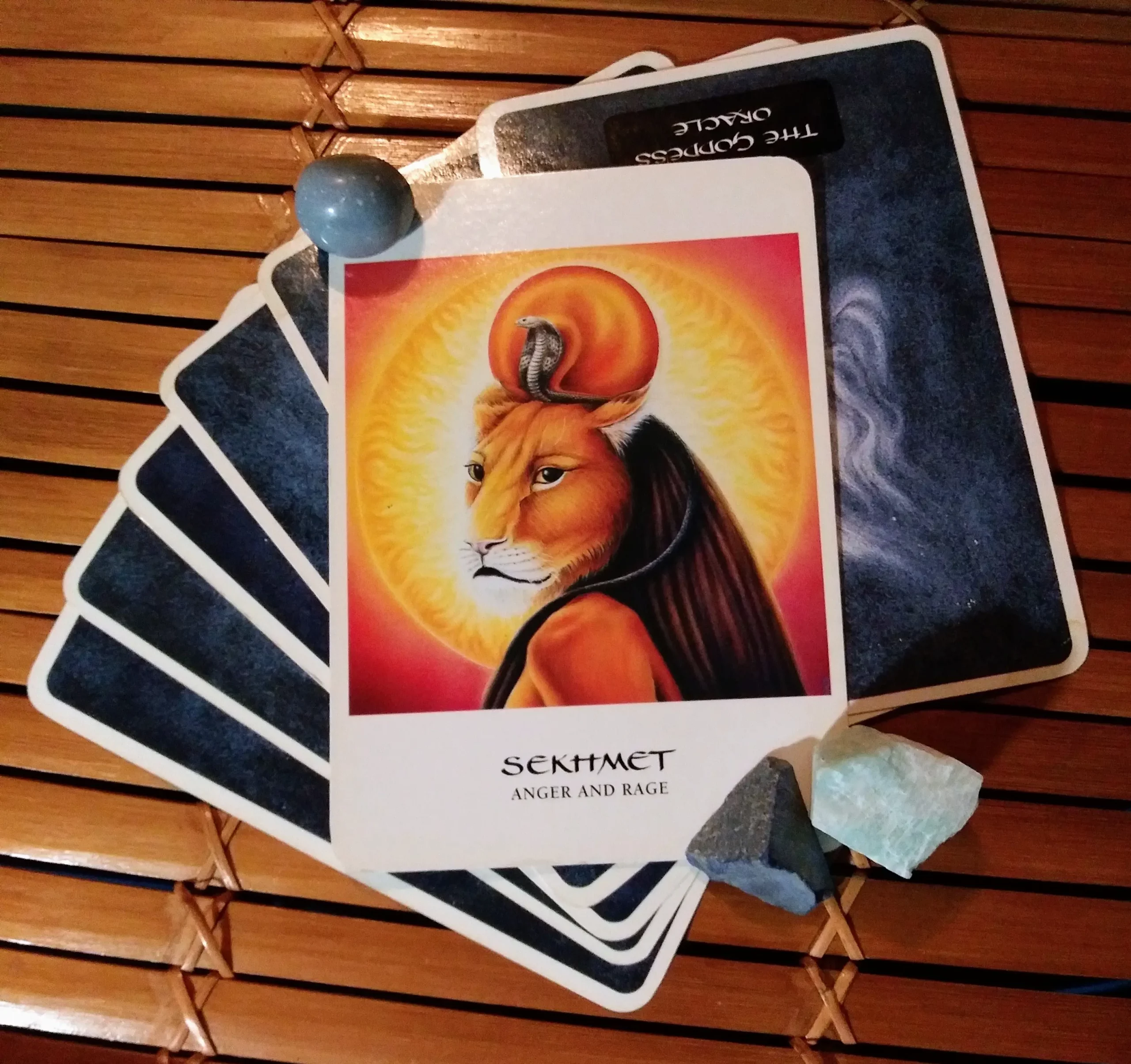Anger & Rage, Goddess Oracle Card, Message from the Universe