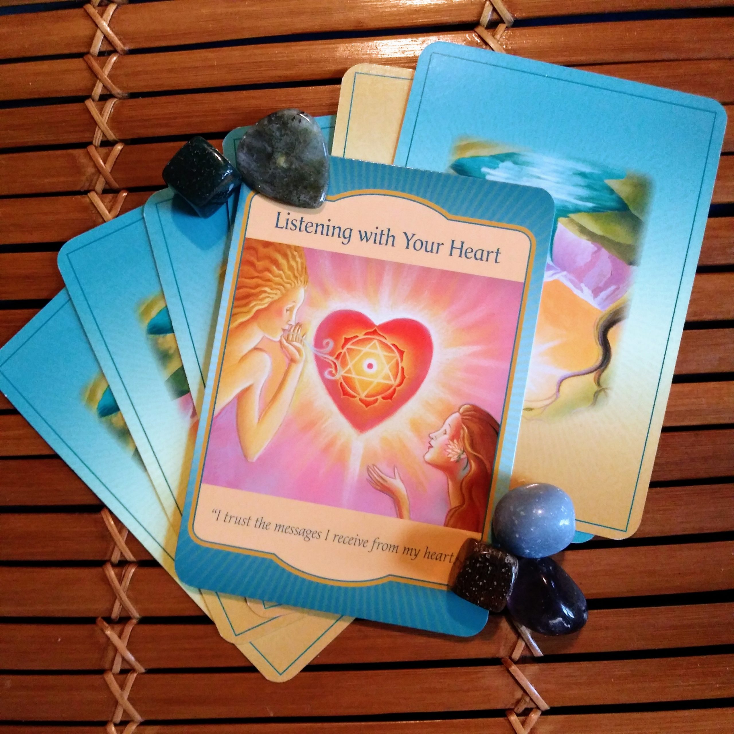 A Message from the Universe ~ Listening with Your Heart, Gateway Oracle Card