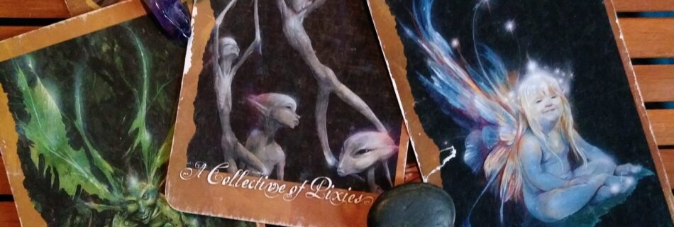 Message from the Universe ~ Wild Energy Needs an Outlet, The Faeries Oracle Cards