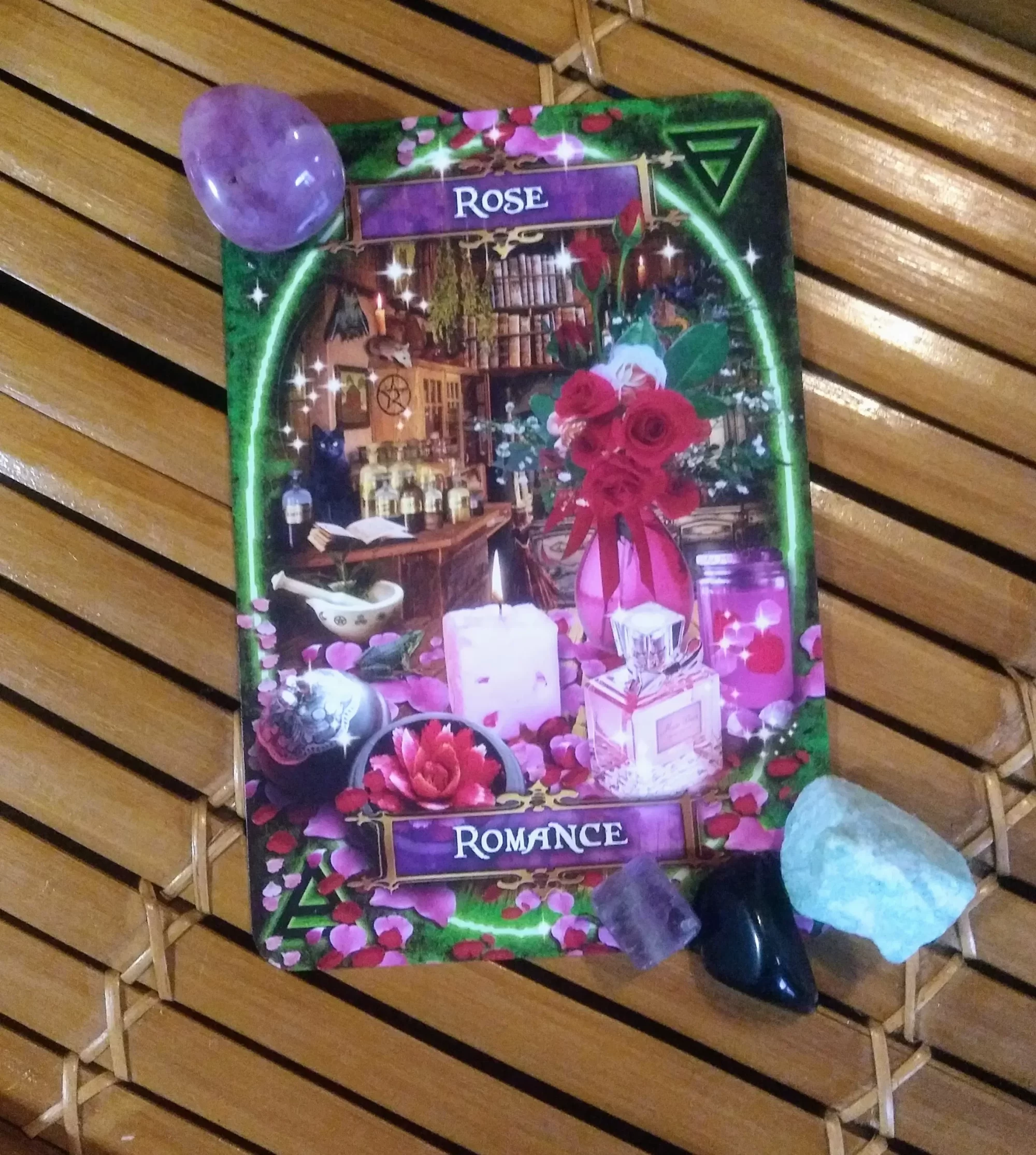 Rose, Witches Kitchen Oracle Card Message from the Universe