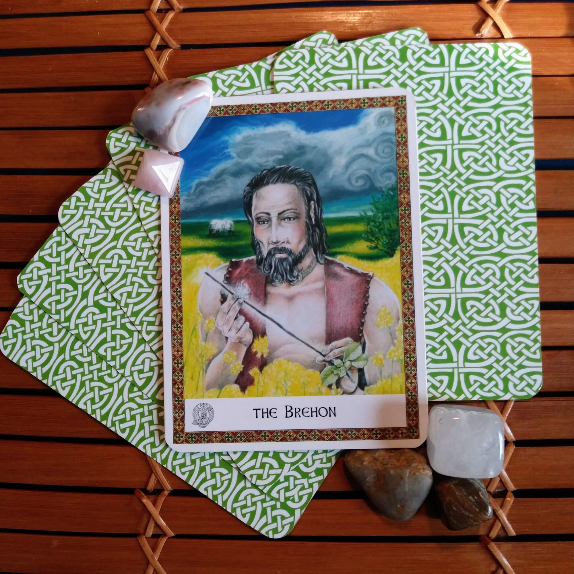 The Brehon, Celtic Wisdom Oracle Card, Message from the Universe