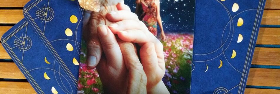 A Message from the Universe ~ Gratitude Attracts Abundance, Queen of the Moon Oracle Card