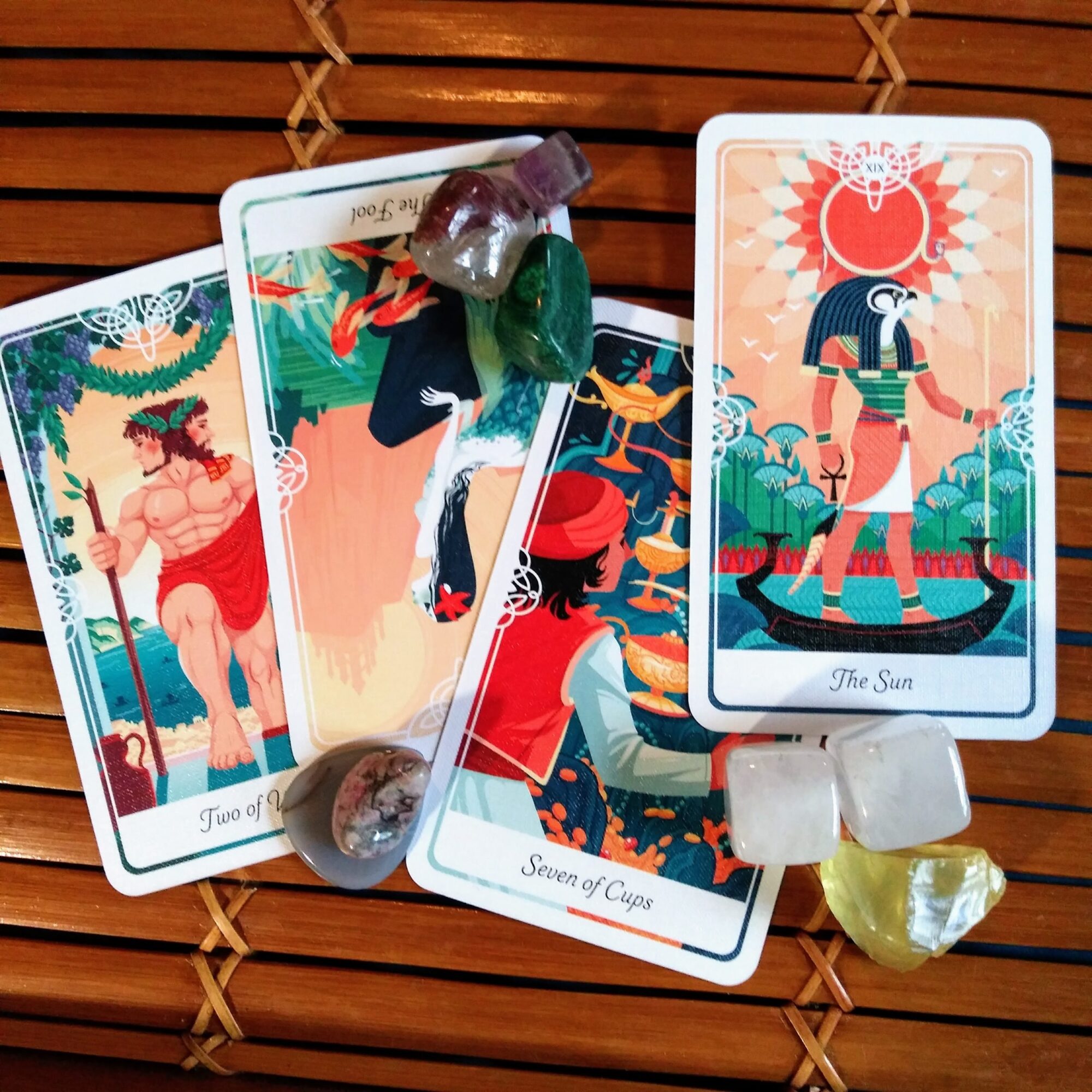A Message from the Universe ~ Don't Spread Yourself too Thin, Multiple Tarot o the Divine Cards