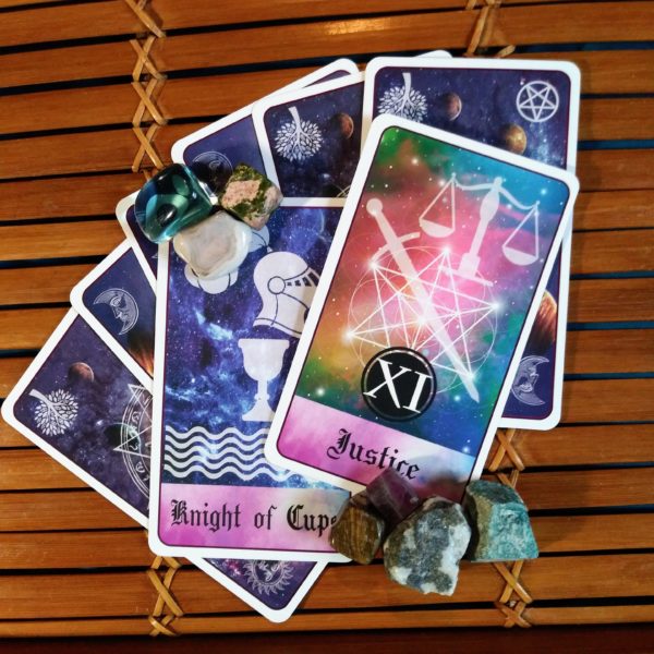 A Message from the Universe ~ Balance, Multiple Celestial Tarot Cards