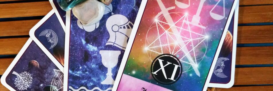 A Message from the Universe ~ Balance, Multiple Celestial Tarot Cards