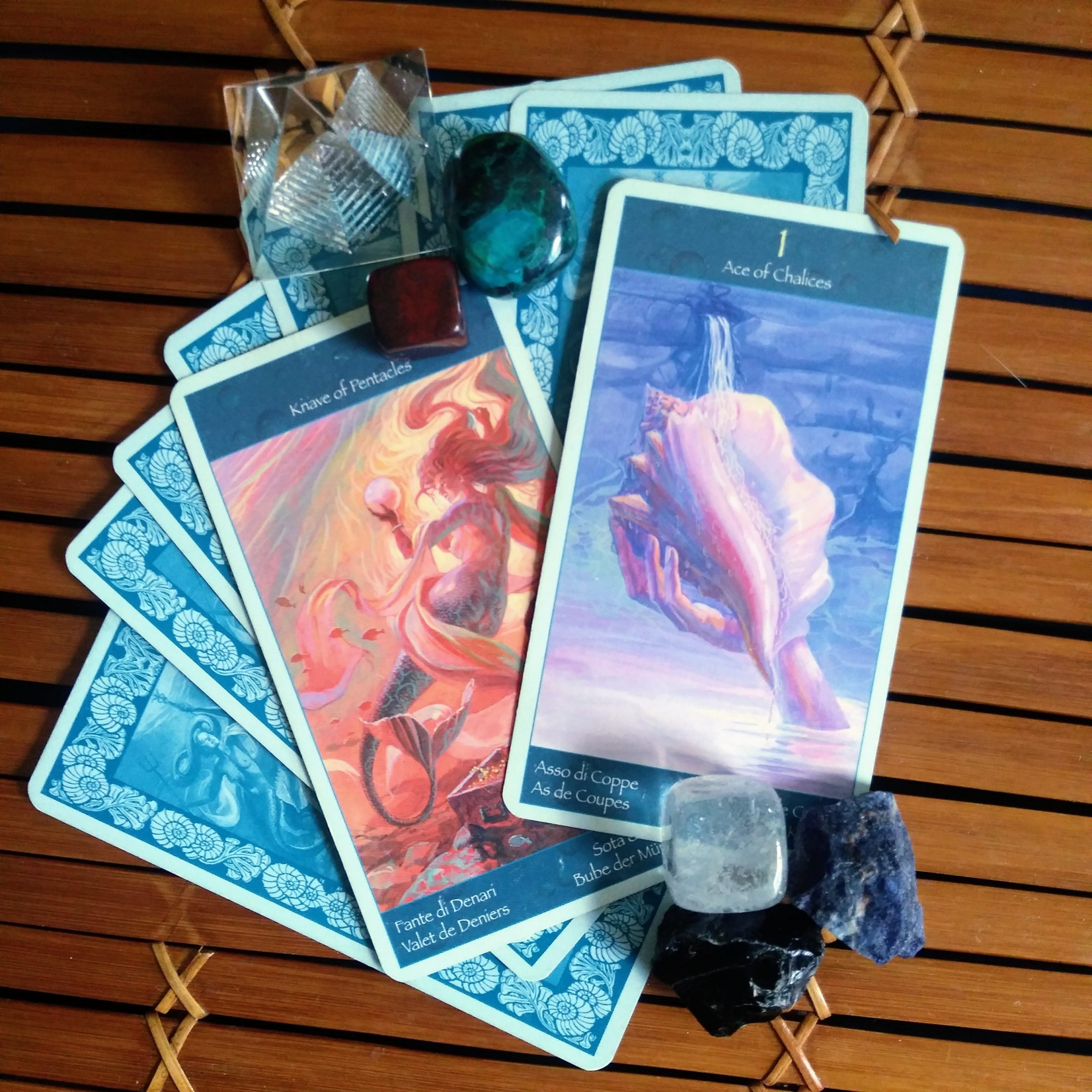 A Message from the Universe ~ State of Mind Affects Everything! Tarot of Mermaids Cards