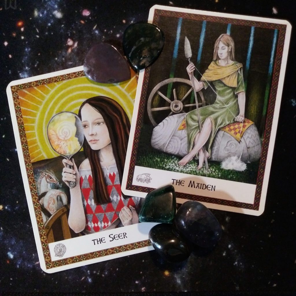 A Message from the Universe ~ Intuition, Intention, and Foiled Plans, Multiple Celtic Wisdom Oracle Cards
