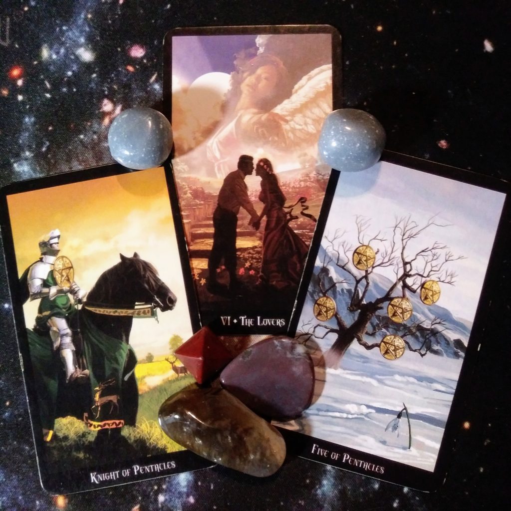 A Message from the Universe ~ Instant Gratification, Multiple Witches Tarot Cards
