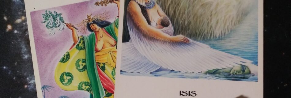 A Message from the Universe ~ Love and Laughter, Multiple Goddess Oracle Cards