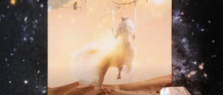 A Message from the Universe ~ Alone Does Not Equal Lonely Elemental Oracle Card