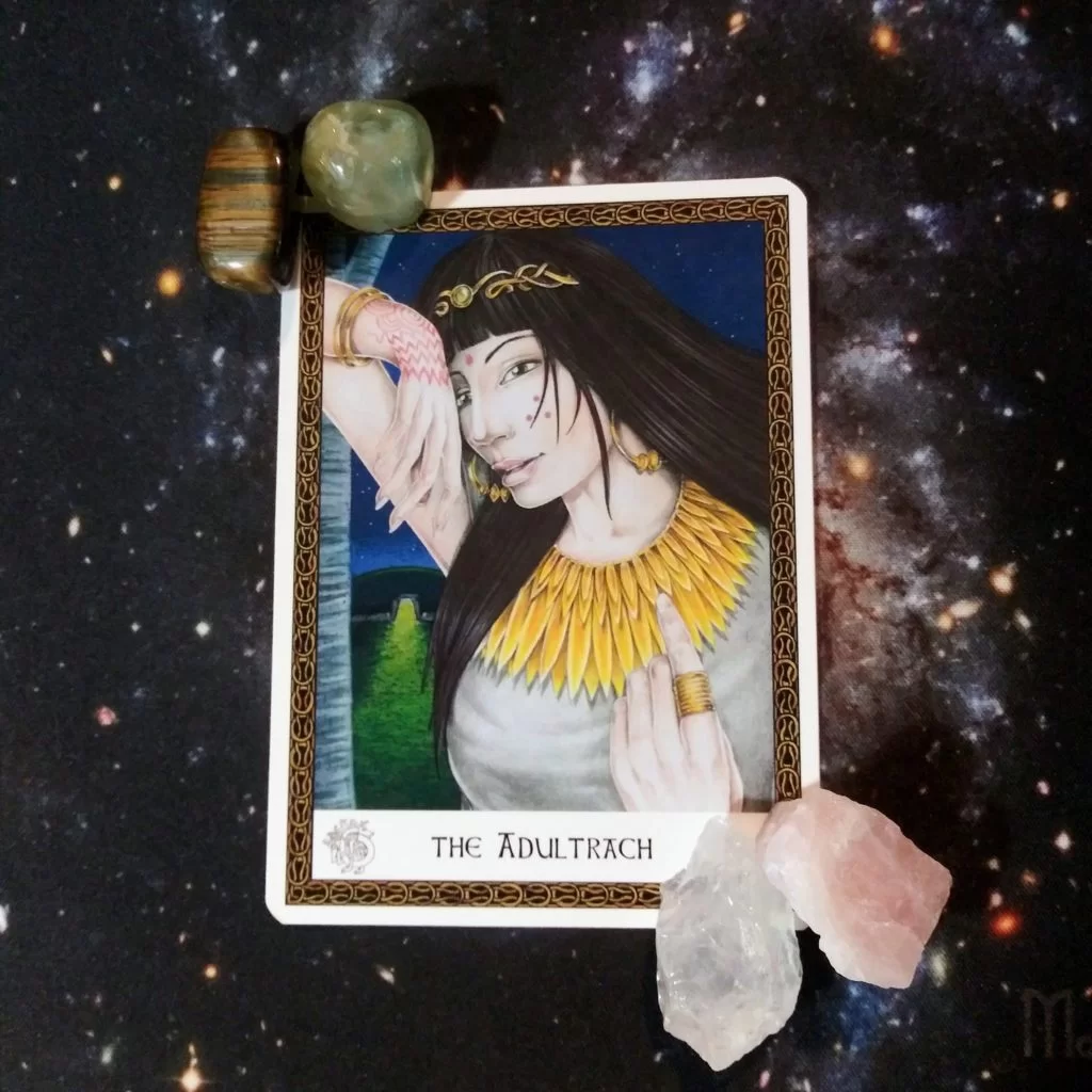A Message from the Universe ~ Shiny Things and Consistency, Celtic Wisdom Oracle Cards