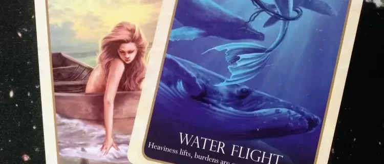 A Message from the Universe ~ Get Moving! Oracle of the Mermaids Cards