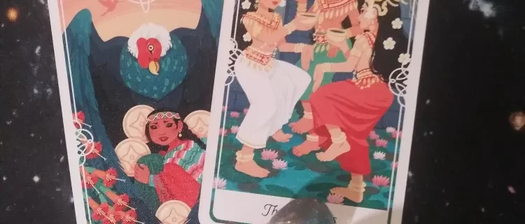 A Message from the Universe ~ Holding Too Tightly, Tarot if the Divine Cards