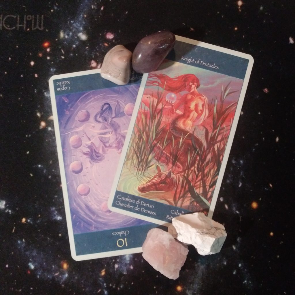 A Message from the Universe ~ Slow and Steady, Multiple Tarot of Mermaids Cards