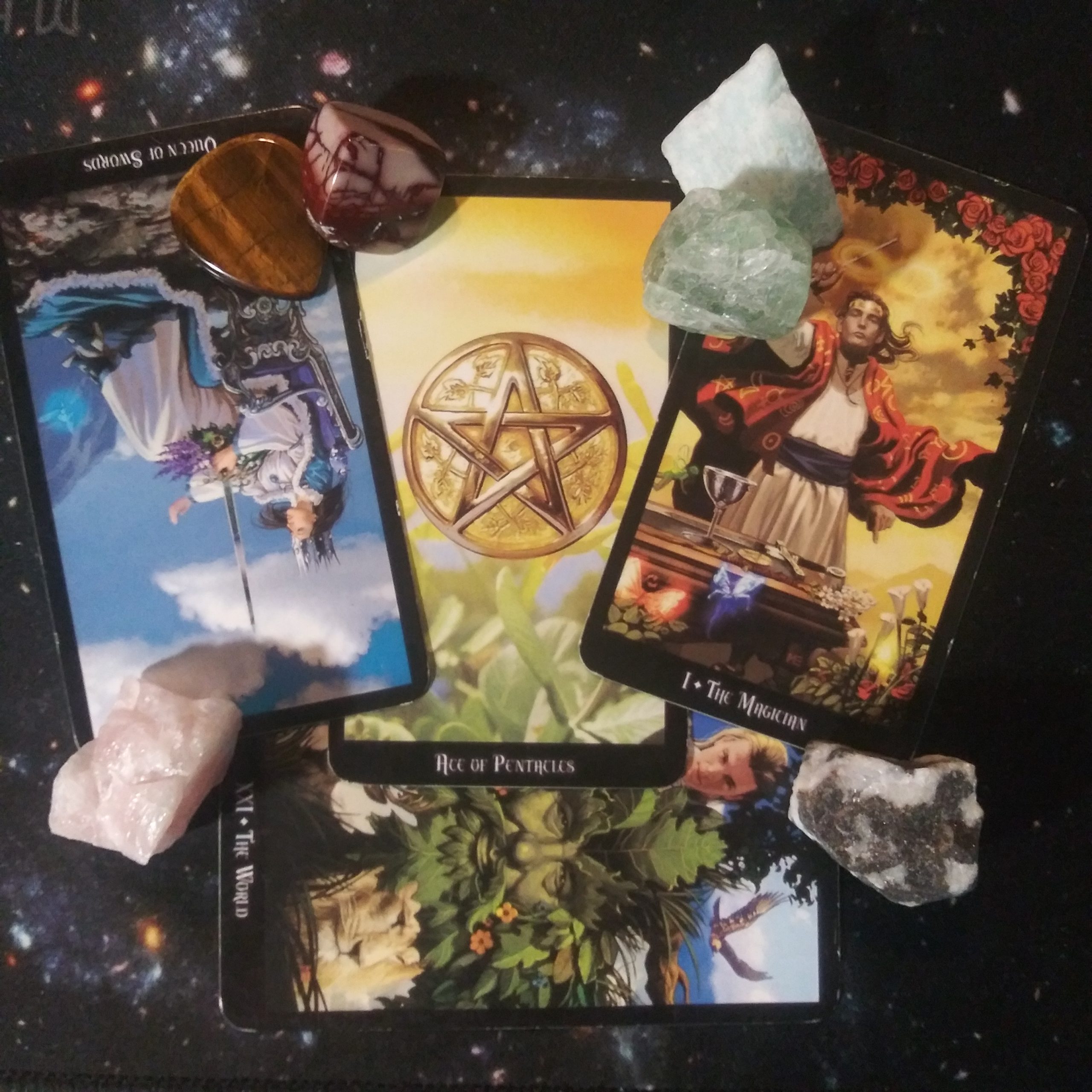 A Message from the Universe ~ Revise Your Narrative, The Witches Tarot