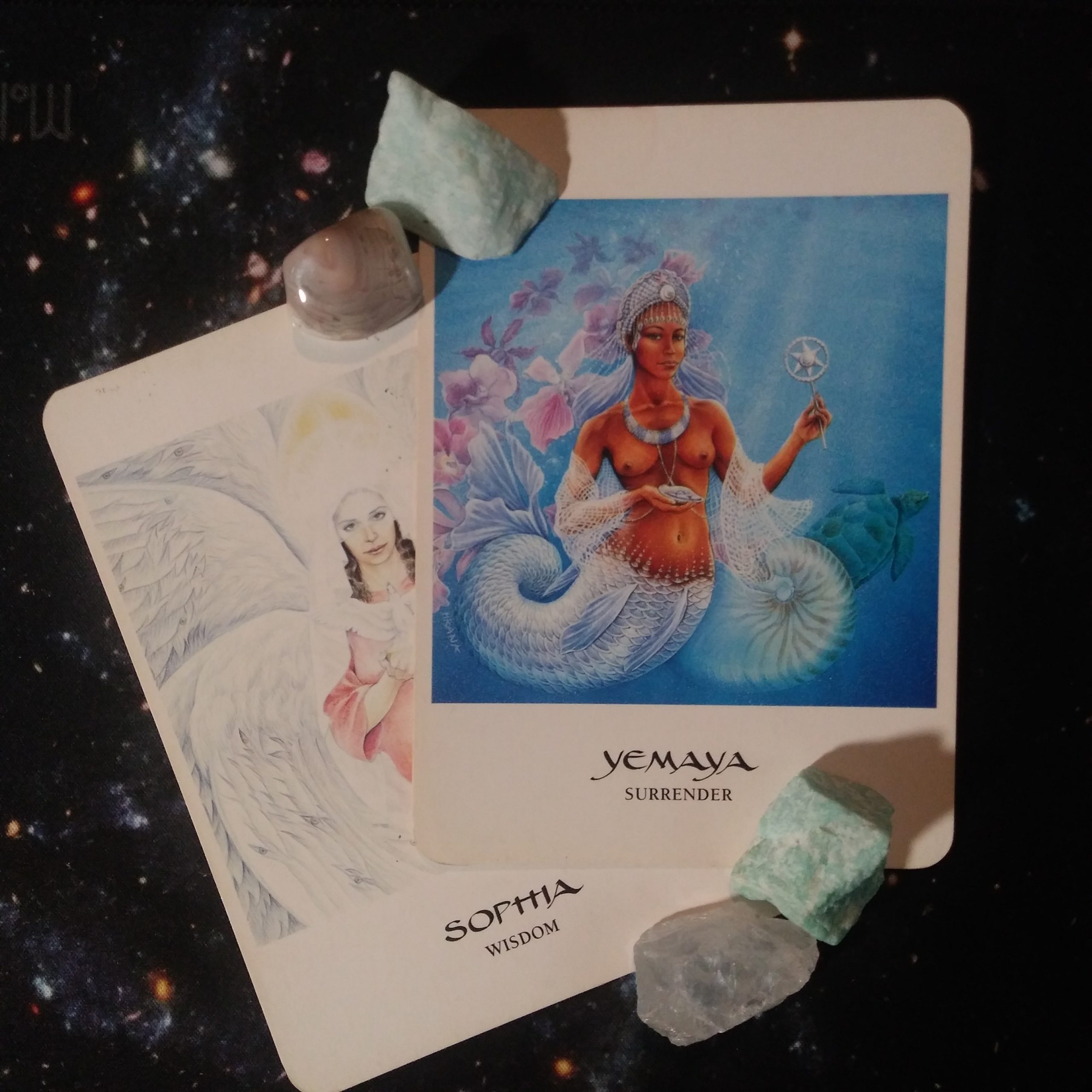 A Message from the Universe ~ Surrender to What Is, The Goddess Oracle