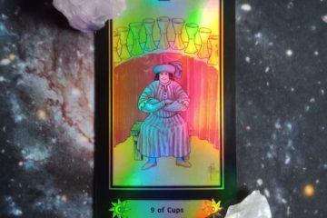 A Message from the Universe ~ The Wish Card! A.E. Waite Holographic Tarot