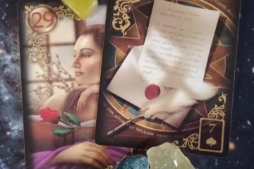 A Message from the Universe ~ Communication is Key, Multiple Gilded Reverie Cards