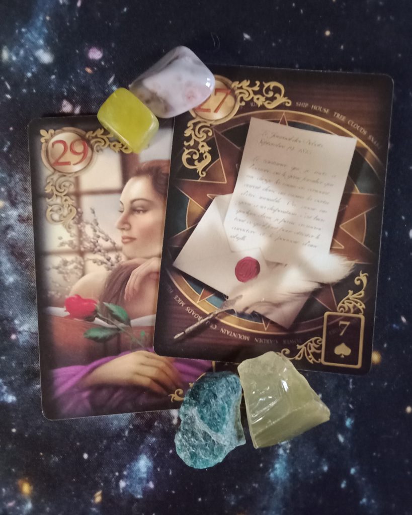 A Message from the Universe ~ Communication is Key, Multiple Gilded Reverie Cards