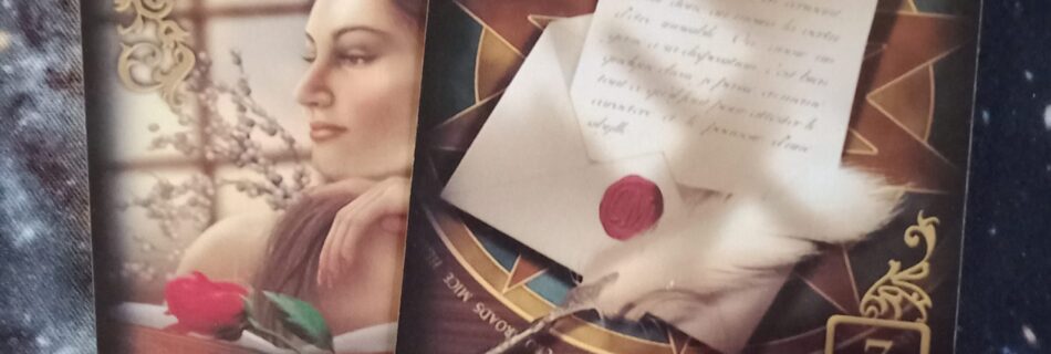 A Message from the Universe ~ Communication is Key, Multiple Gilded Reverie Cards