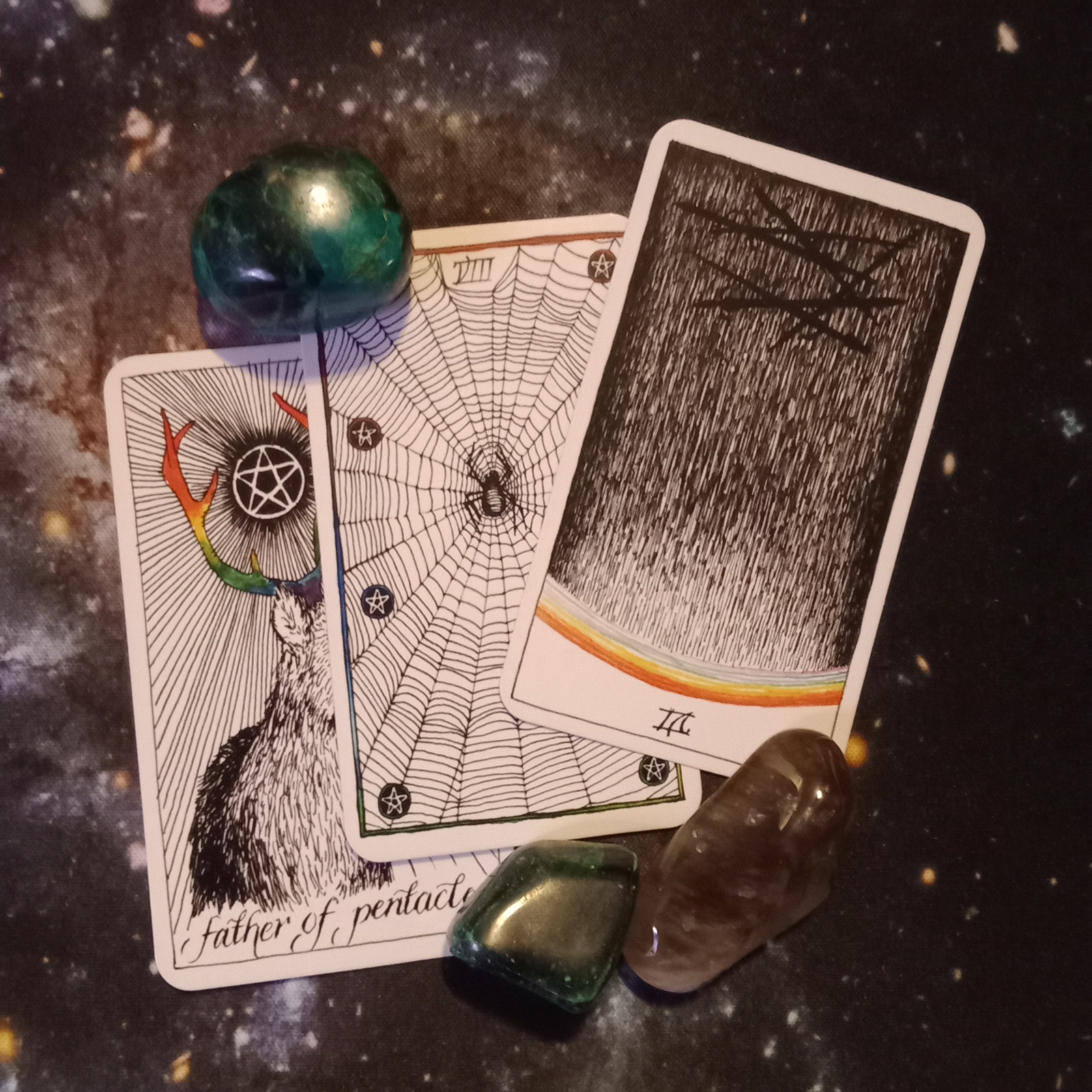 A Message From the Universe ~ Ratrace and Burnout, Wild Unknown Tarot Cards