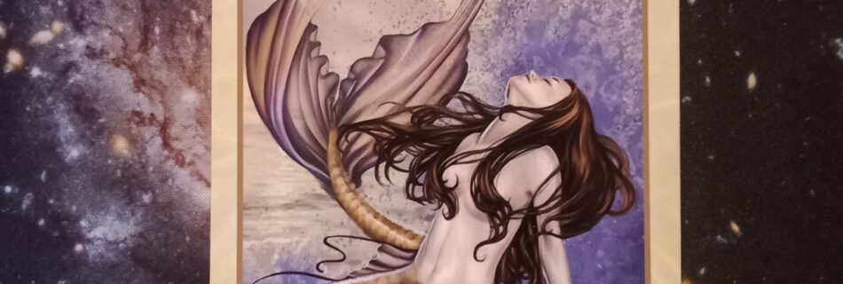 A Message From the Universe ~ Big Energy Needs an Outlet, Oracle of the Mermaids Card