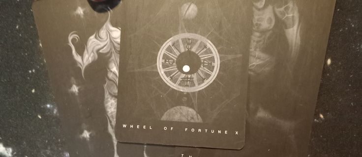 A Message From the Universe ~ Creating the Impossible!, Black Tarot Cards